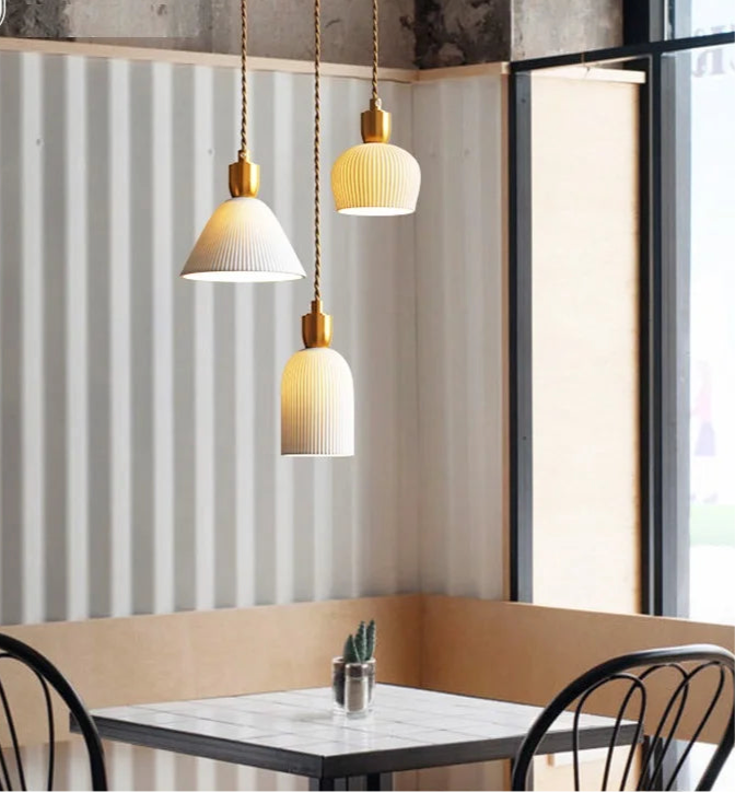 Modern, Nordic Ceramic Pendant Lights