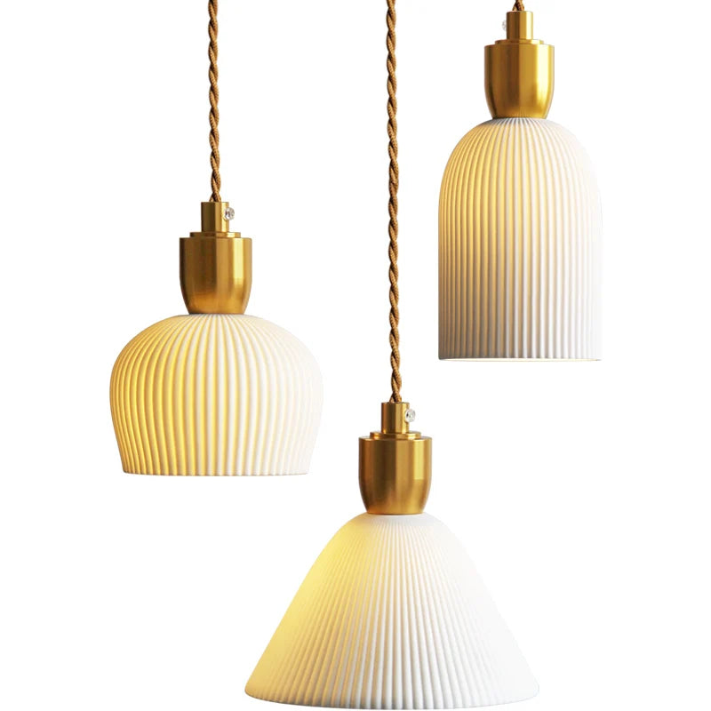 Modern, Nordic Ceramic Pendant Lights